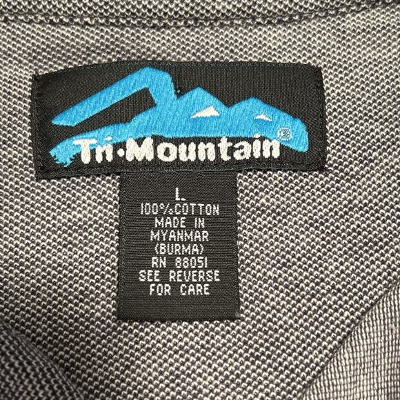 Tri Mountain Polo Shirt NWT Octopus Oil Na Kika Oil & Gas Platform Mens Large - Picture 4 of 10